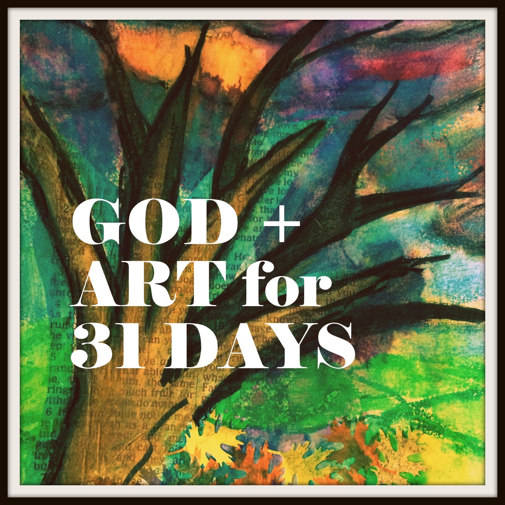 Sneak Peek at my 31 Days Topic