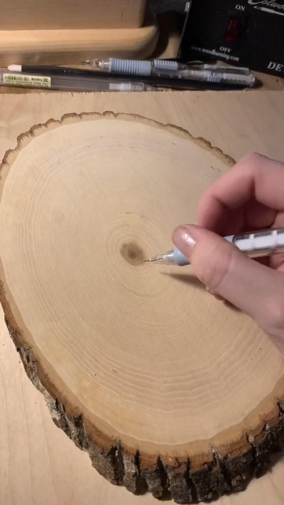 Wood Burn Slice Art 🔥✨ | Stunning Pyrography Designs You Need to See!
