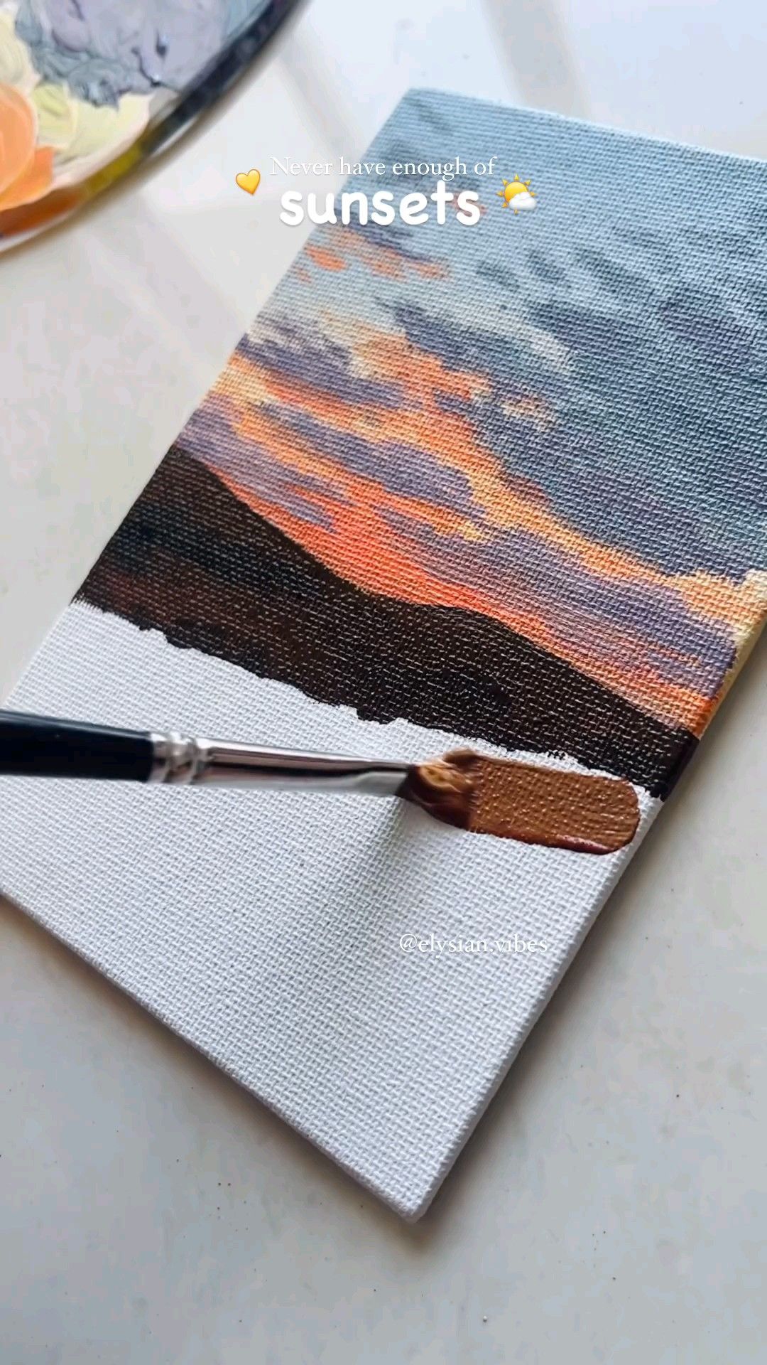 Acrylic paints on canvas🫶🏻