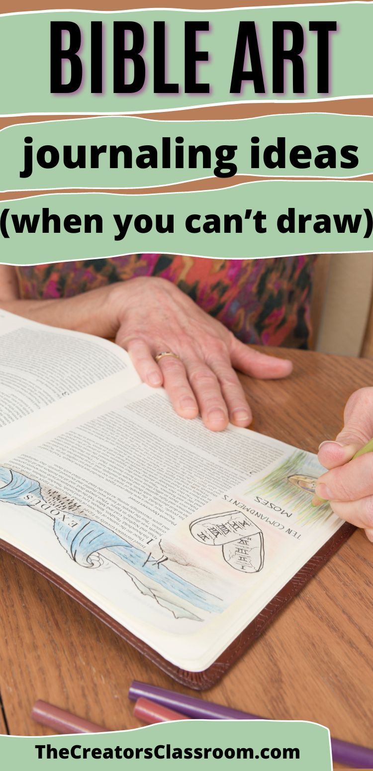 Best Bible Art Journaling Ideas When You Can’t Draw