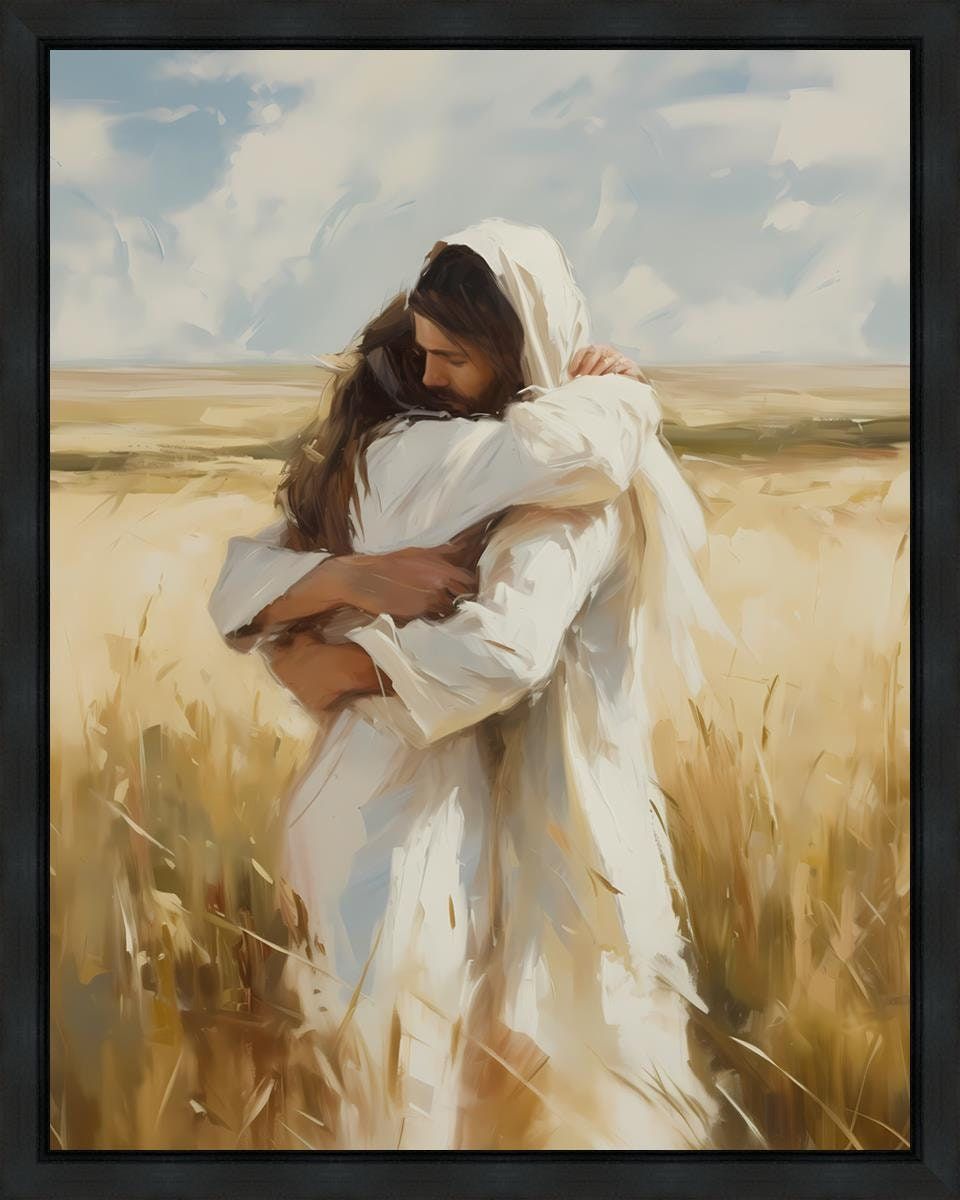 Arms of Mercy | Printed & Shipped | Modern Gallery Float Frame