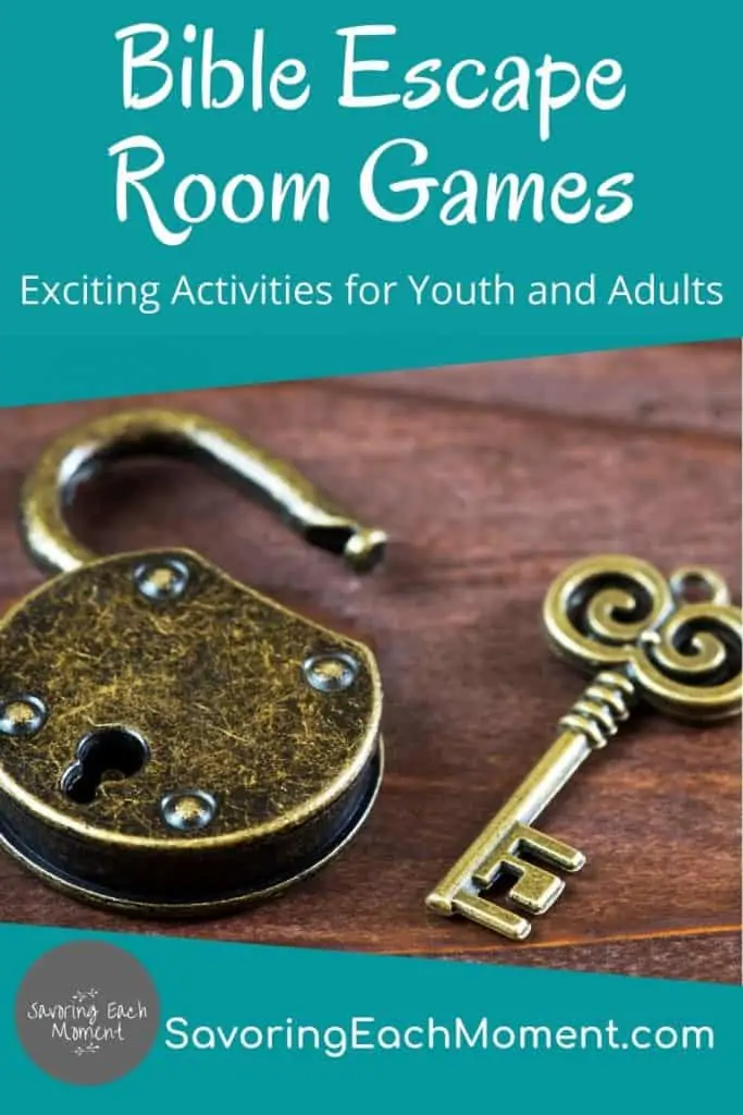 4 Awesome Printable Bible Escape Room Games to Play – Savoring Each Moment
