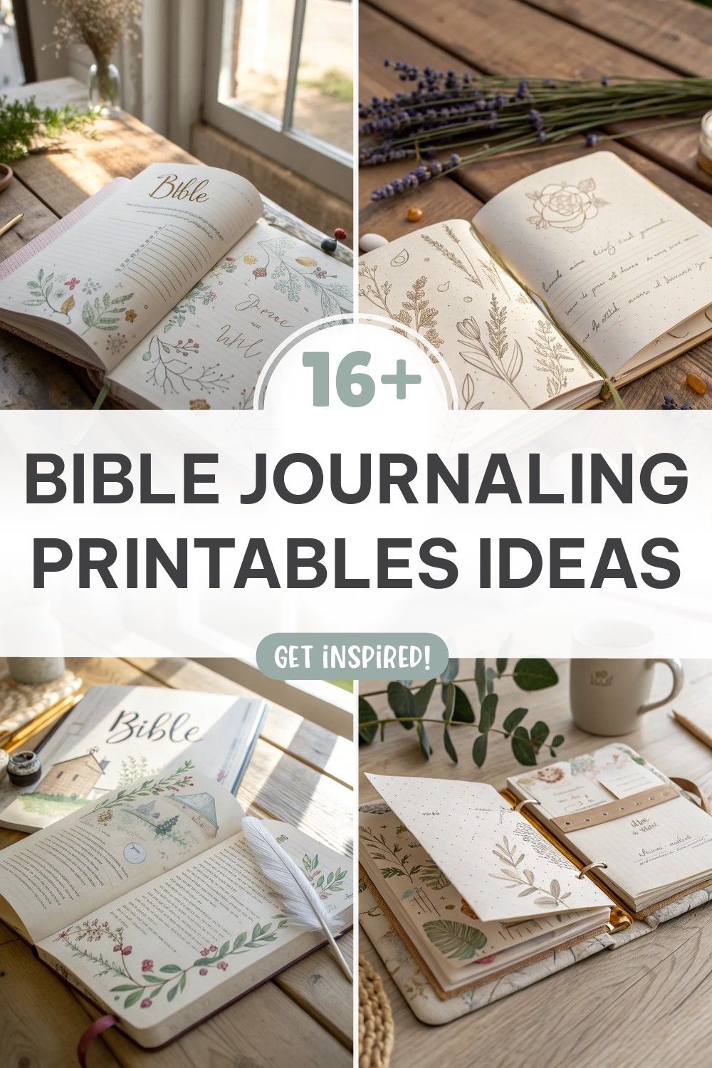 16+ Creative Bible Journaling Printables Ideas