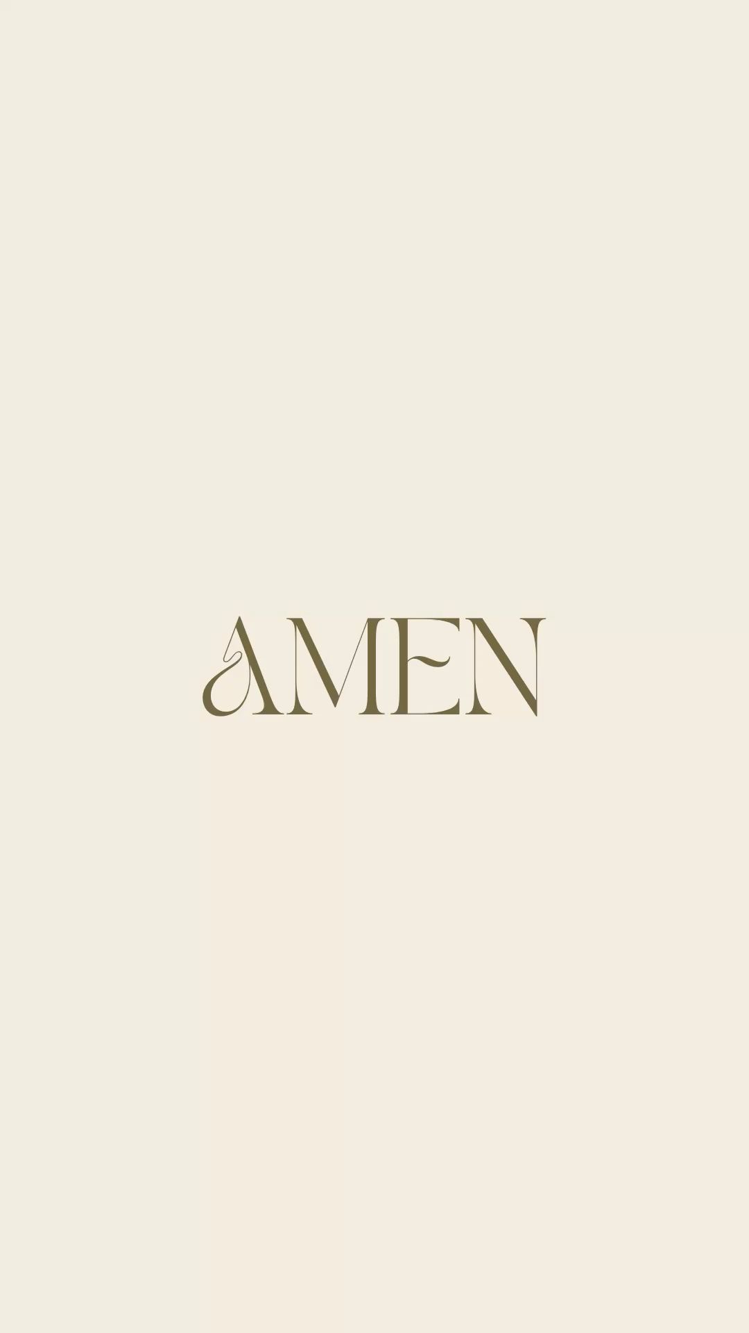 Amen wallpaper 🤍
