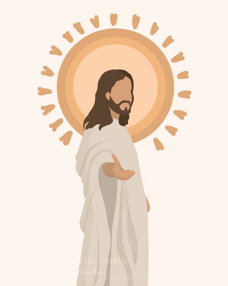 Christ’s Outreached Hand – Print / 8×10