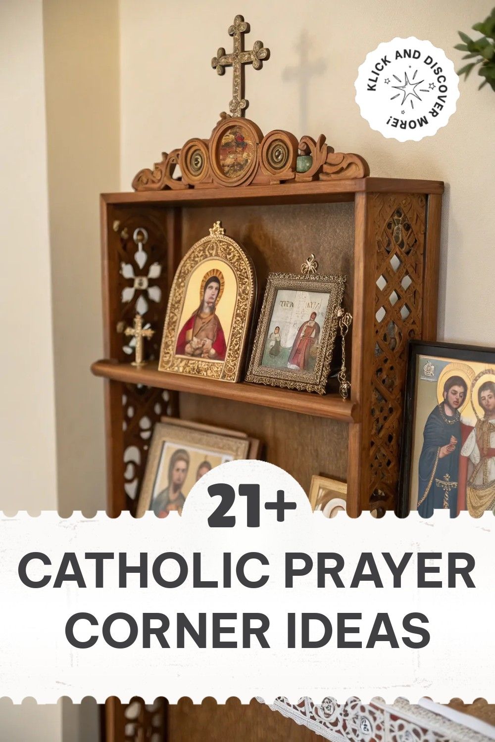 21+ Inspiring Catholic Prayer Corner Ideas