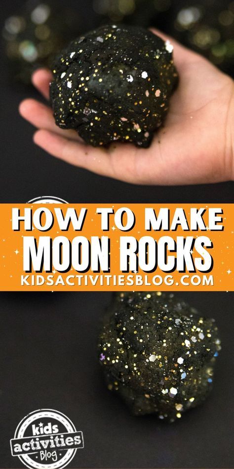 How to Make Moon Rocks – Sparkly & Fun