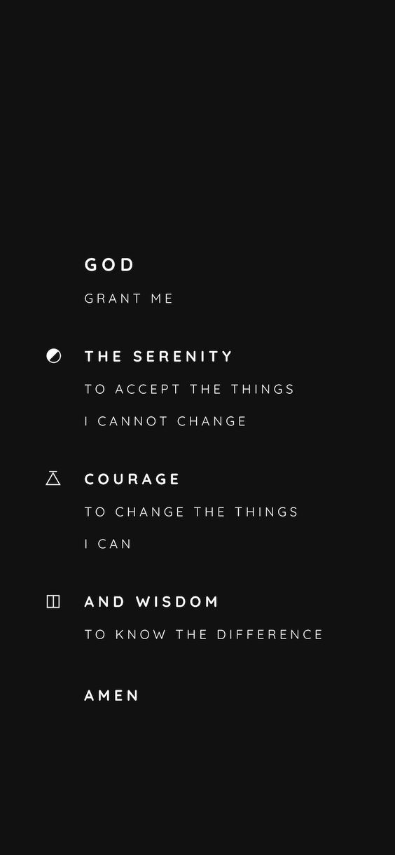 Serenity Prayer Wallpaper – Digital Download for Mobile, Desktop & 18×24 Poster – Etsy