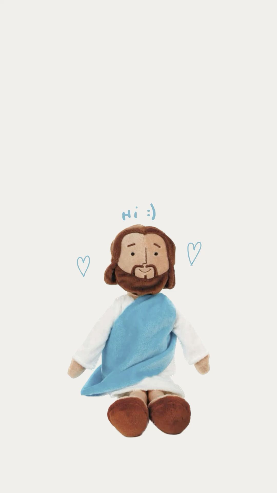 Cutest Jesus phone wallpaper