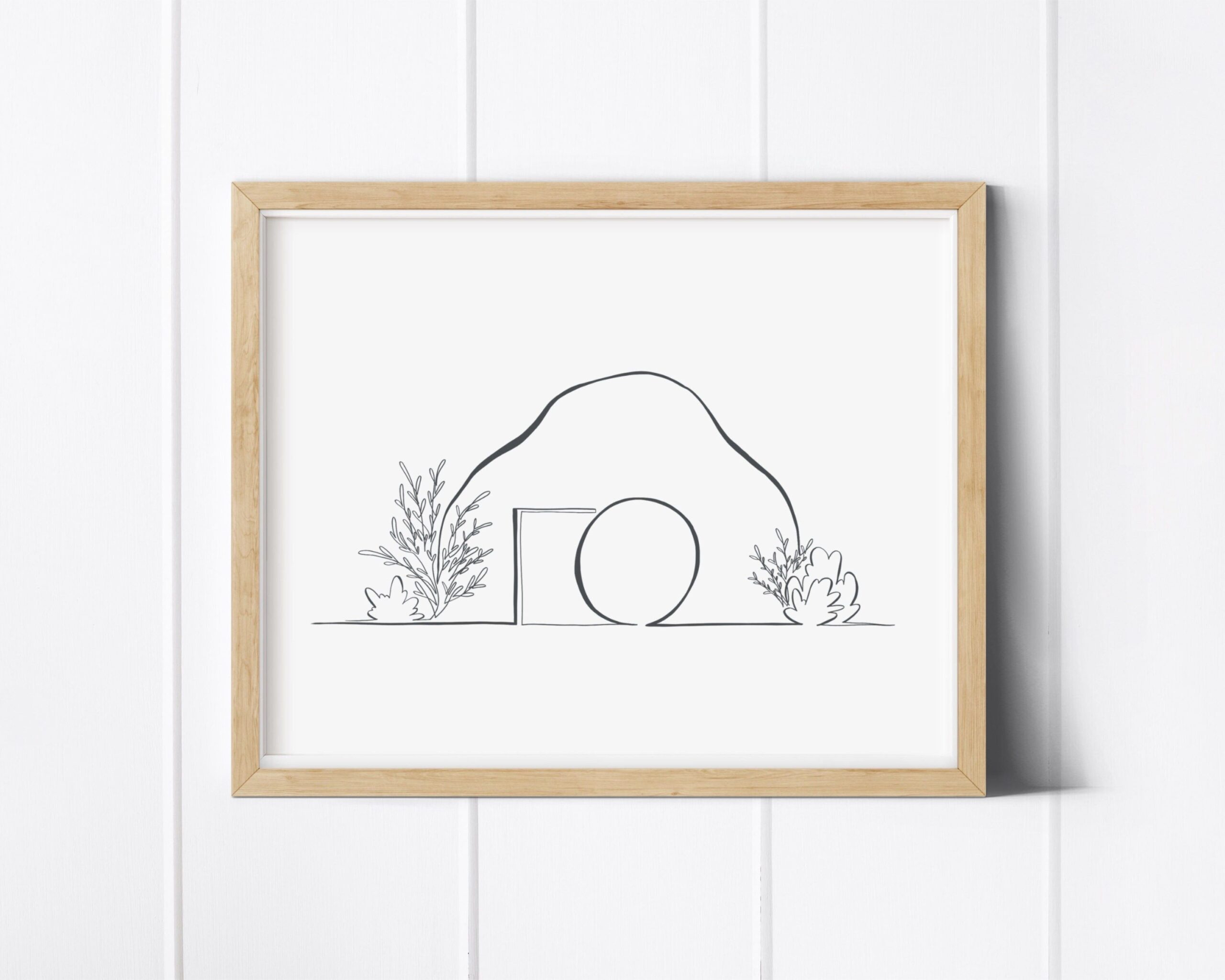 The Garden Tomb, Jesus Christ Easter Digital Download