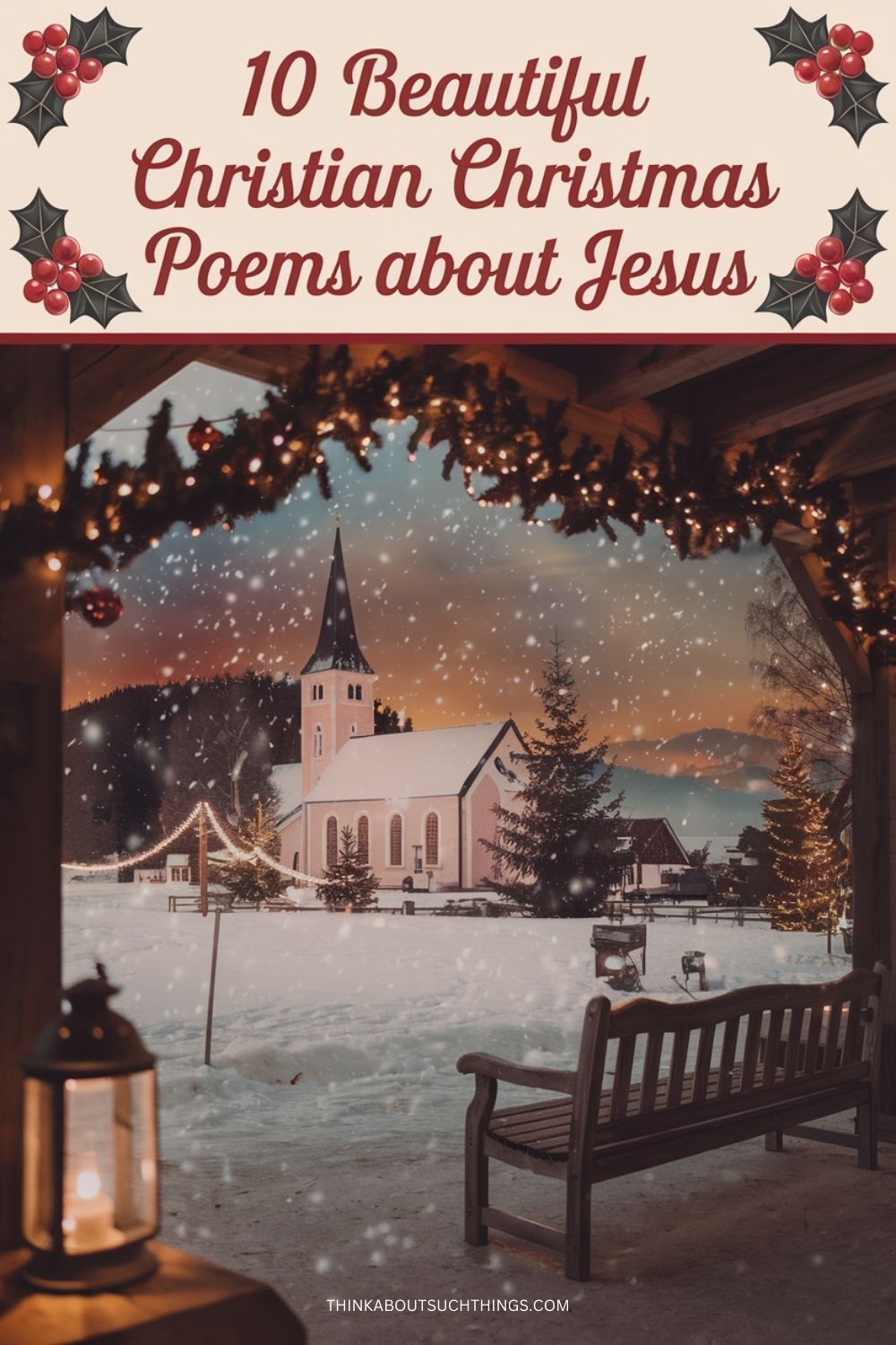 10 Beautiful Christian Christmas Poems About Jesus