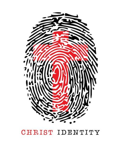 Christ identity jesus name scripture | Premium Vector