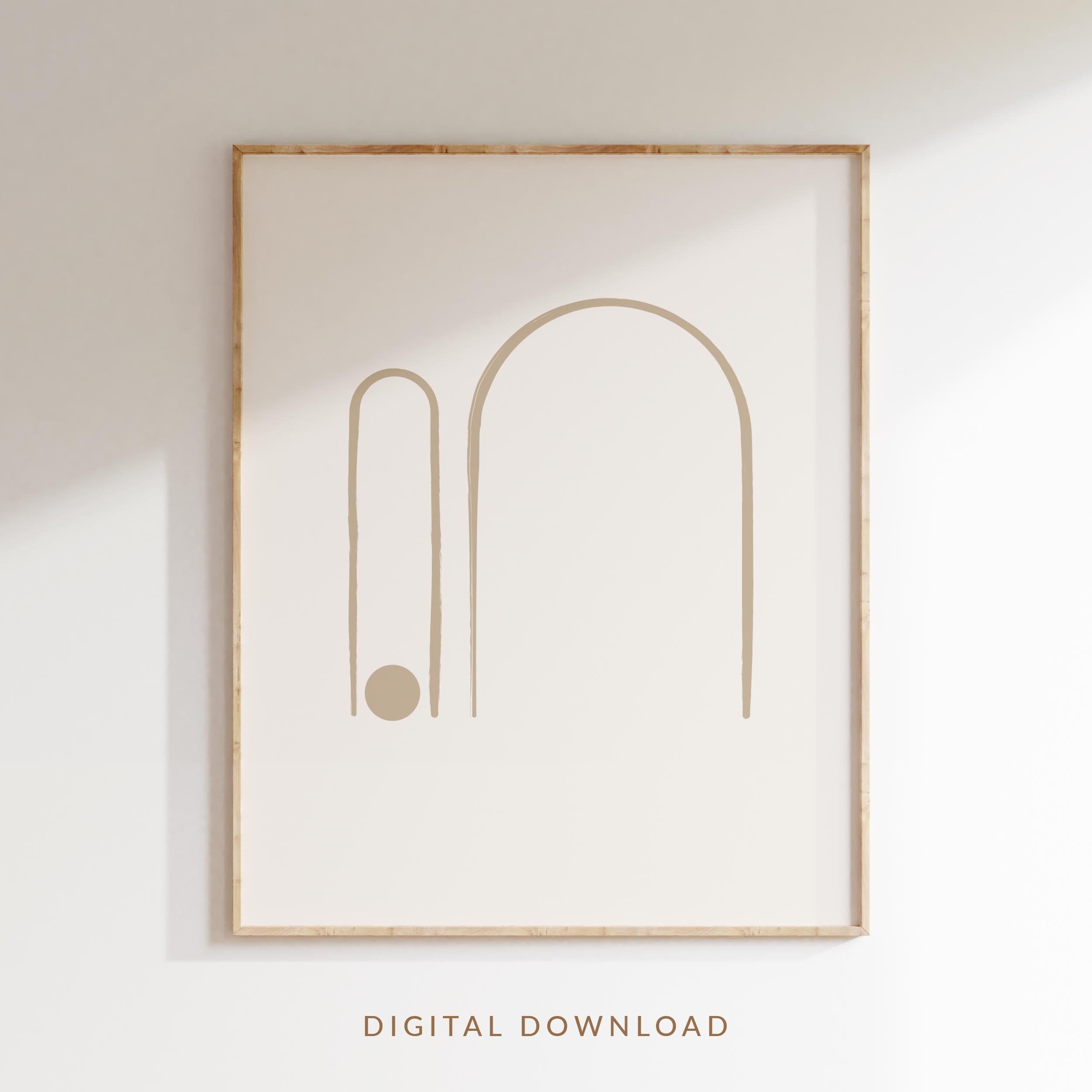 Enter by narrow gate, Modern Christian Wall Art, Bible Abstract Art, Matthew 7:13-14 Scripture line art abstract art poster