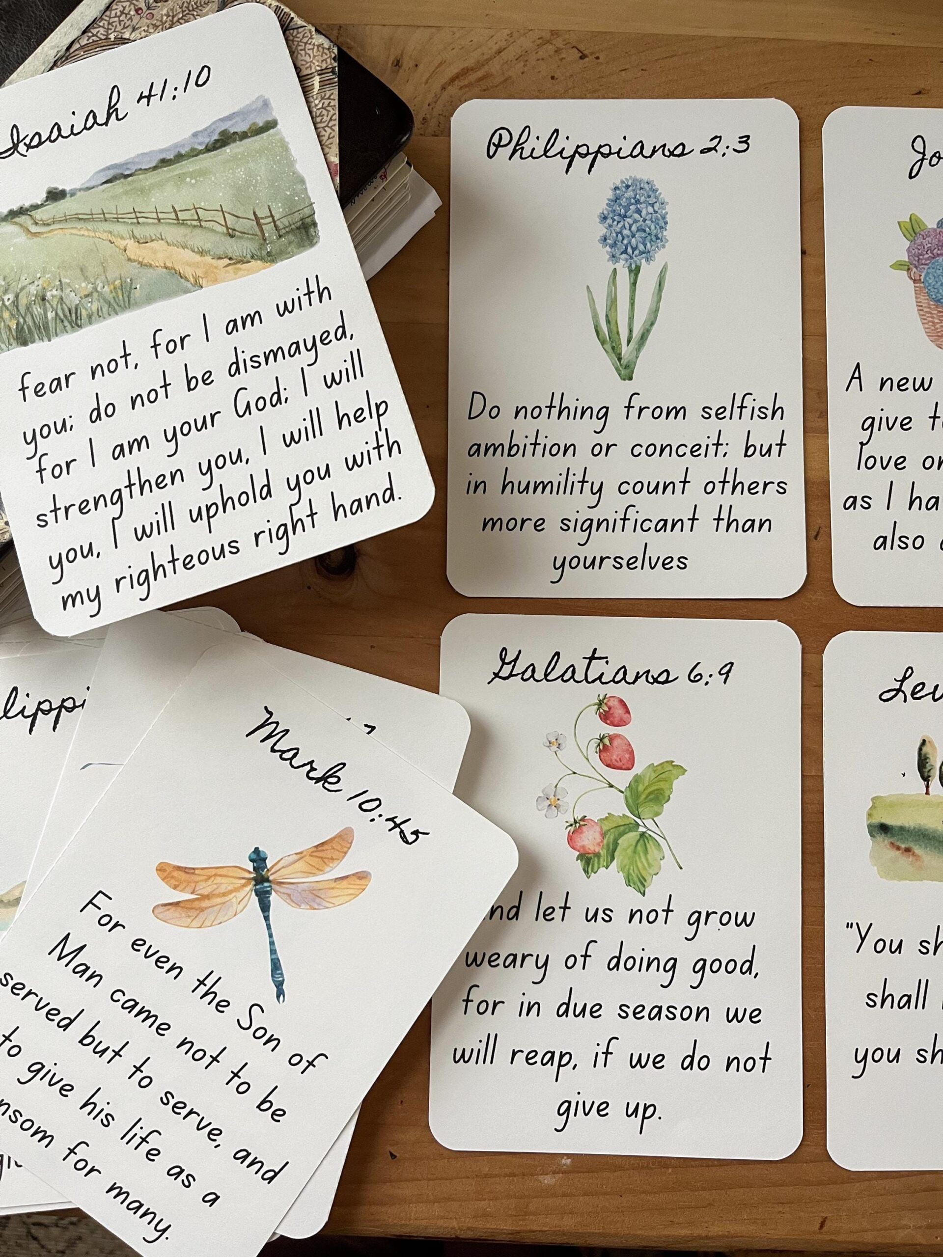 Carte mémoire grande taille pour les Ecritures bibliques imprimable, téléchargement numérique pour la foi et l’apprentissage, cartes mémoire pour les Ecritures familiales