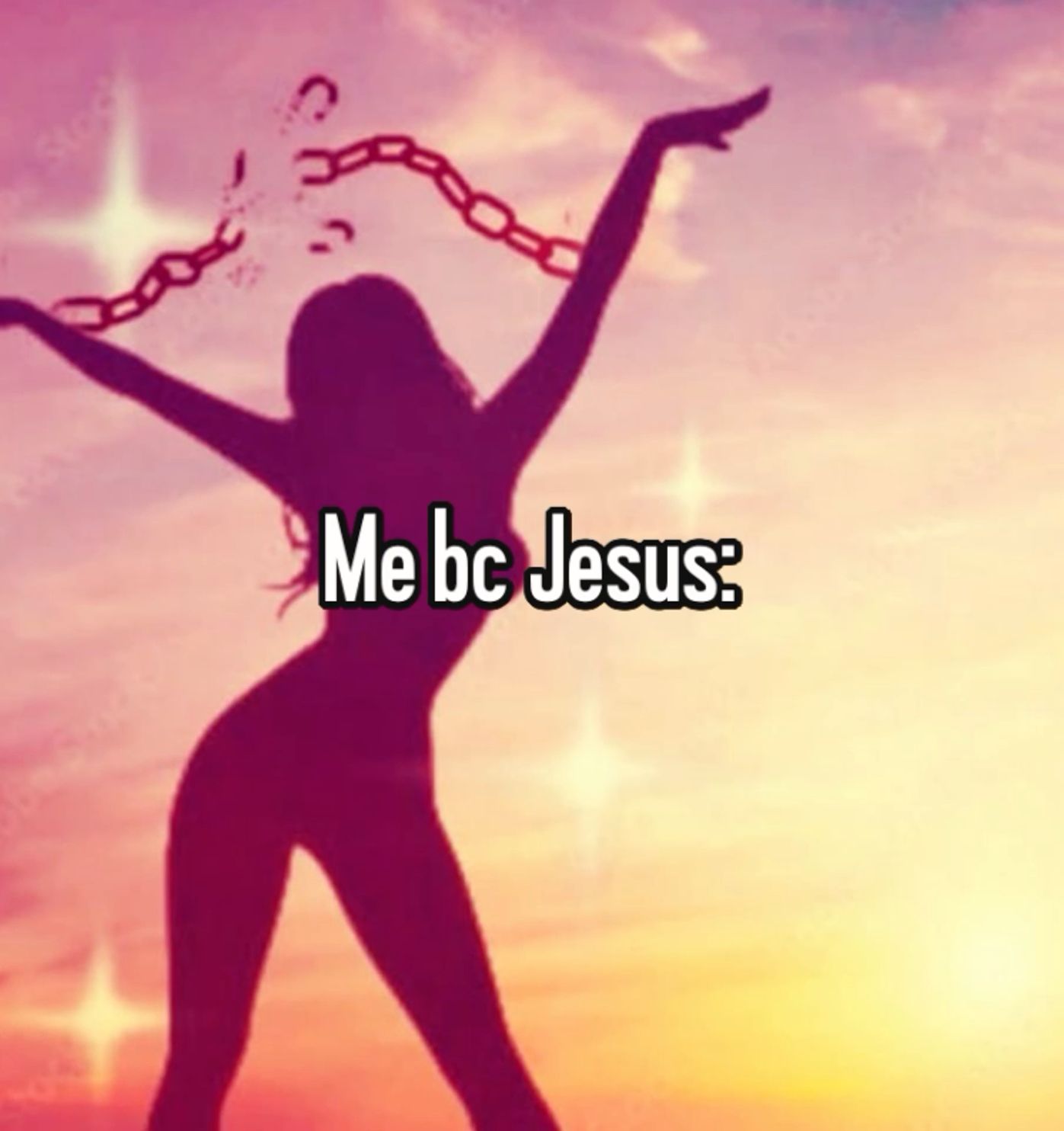 I love Jesus  ✝️✨🎀