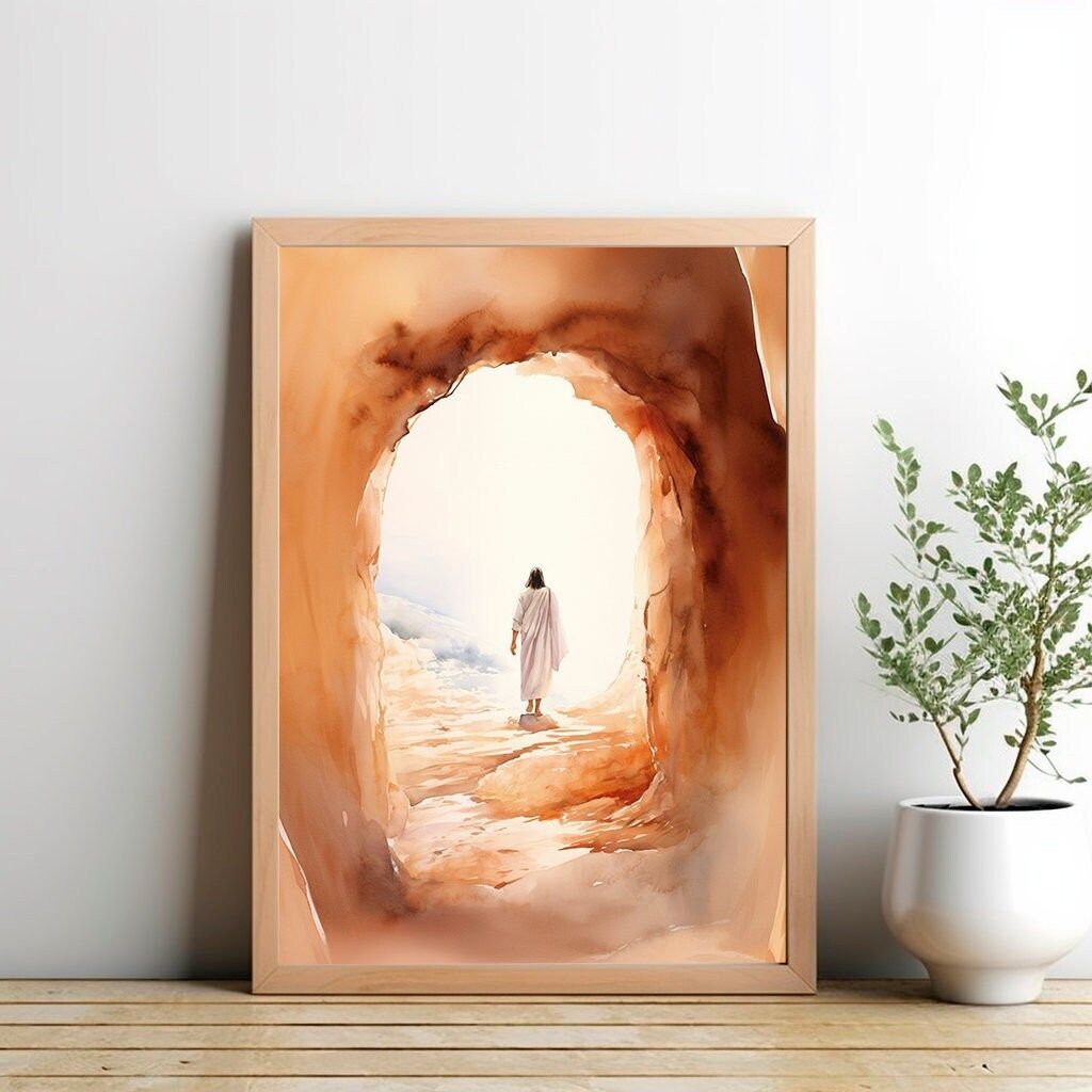 Lion of Judah | DIGITAL DOWNLOAD | Jesus Christ | Christian Art | Bible Art | Printable | Jesus Wall Art