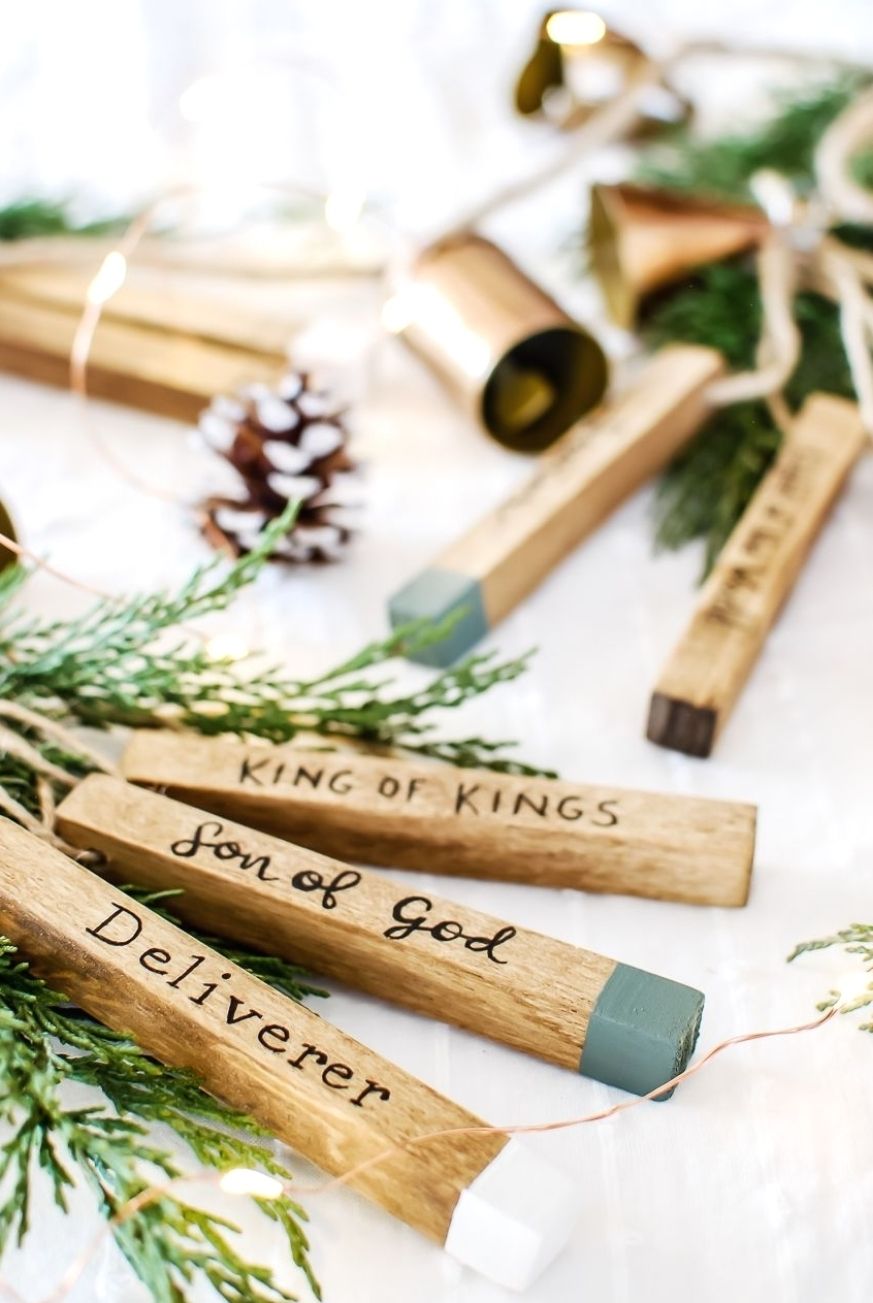 Names of Jesus DIY Ornaments