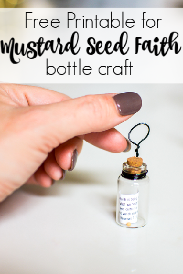 Mustard Seed Faith Printable Craft – Kim Pepper Blog