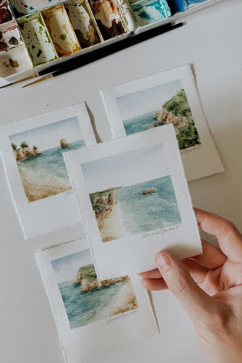 Petite coastal landscapes…