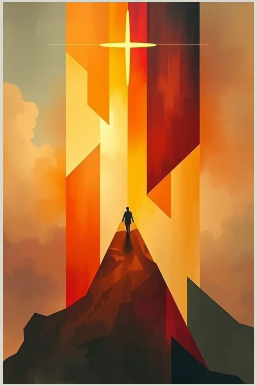 20+ Stunning Abstract Christian Art Pieces to Inspire Your Faith