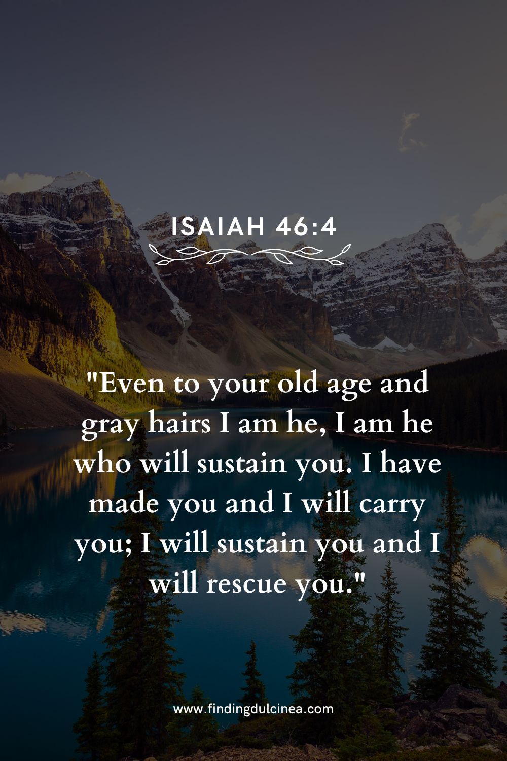 15 Bible Verse for Old Age Offering Peace and Strength