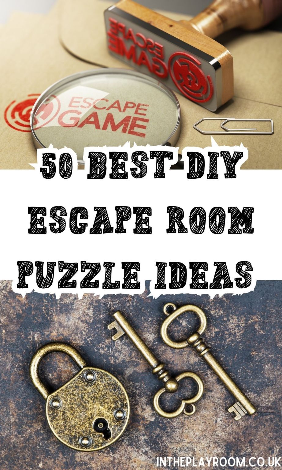 50 Best DIY Escape Room Puzzle Ideas