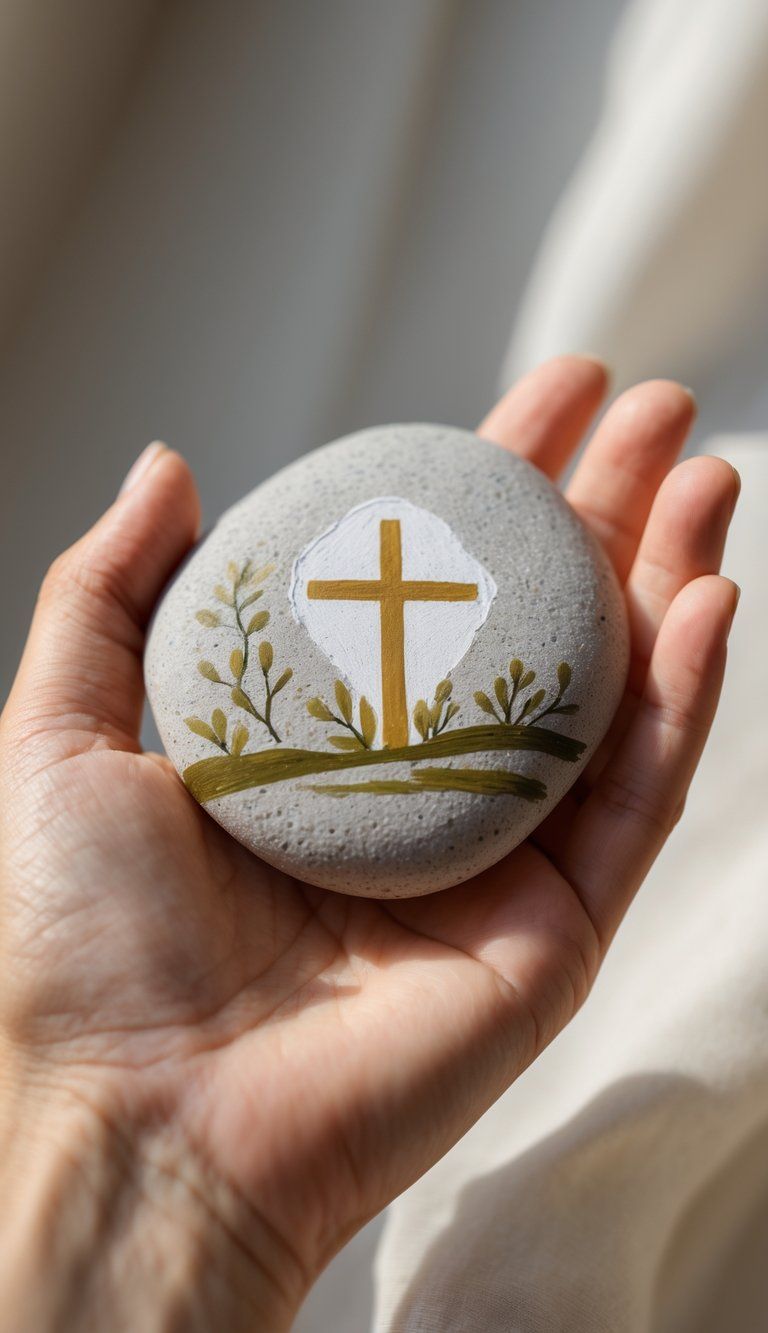 24 Christian Painted Rock Ideas to Share God’s Love