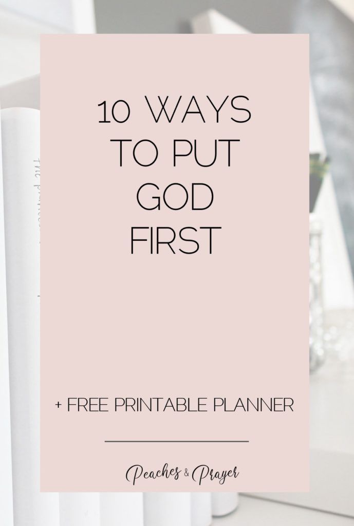 How to Prioritize God Always