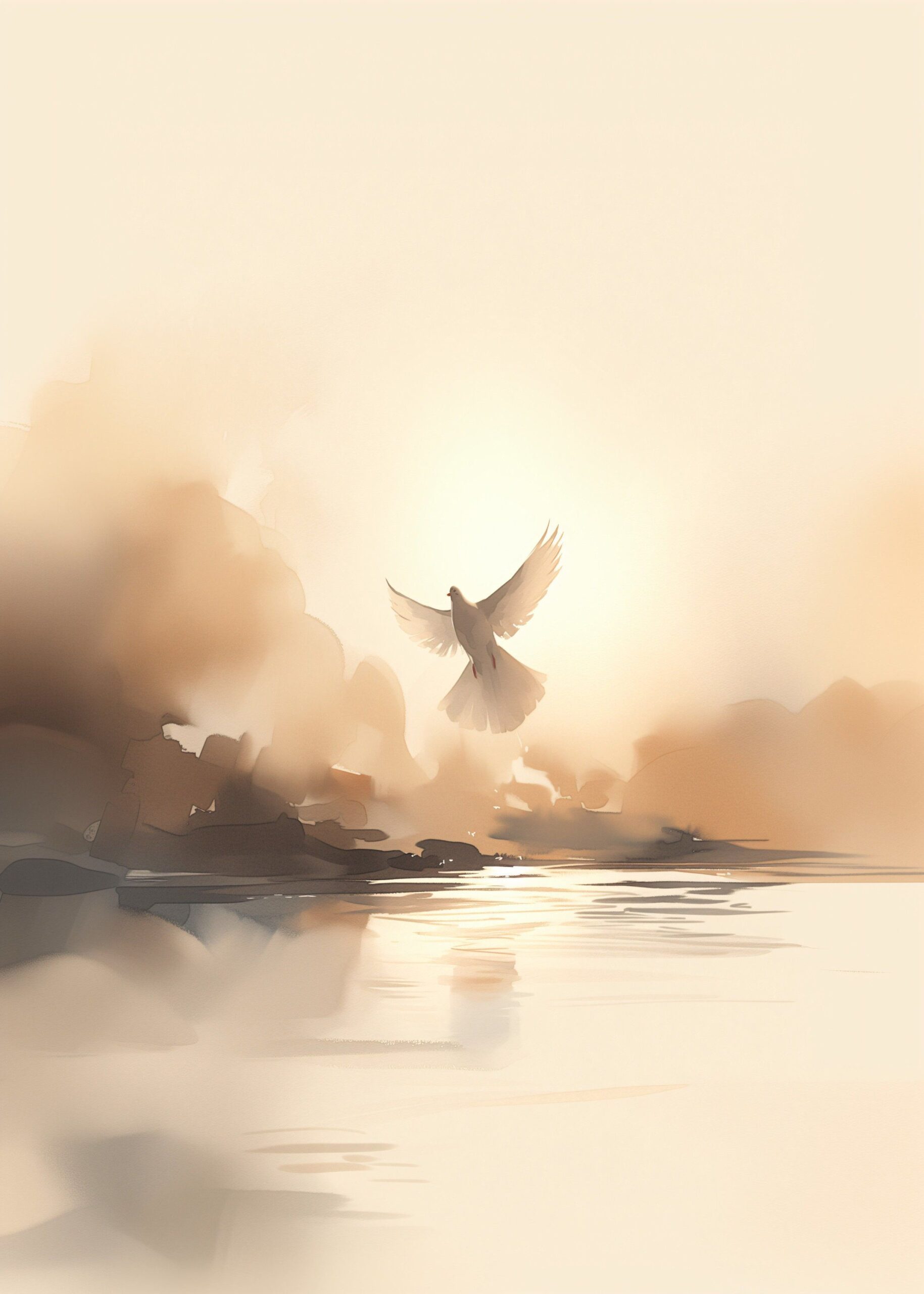 Frieden lasse ich mit Dir | Johannes 14:17 | Christlicher Druck | Poster Malerei | Geschenk Trendy | Wohnzimmer Wohnkultur | Leinwand gerahmt