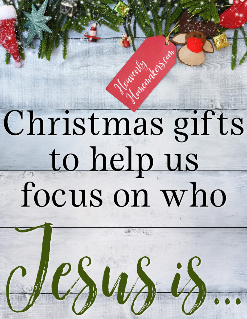 Christ-Centered Christmas ~ A Free Gift for You! | Heavenly Homemakers