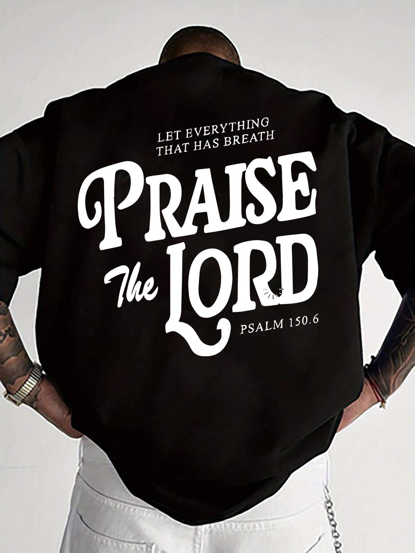 Letter  Graphic Print T-Shirts, Short Sleeve Crew Neck Casual Tops For Summer And Spring, Men’s T-Shirts