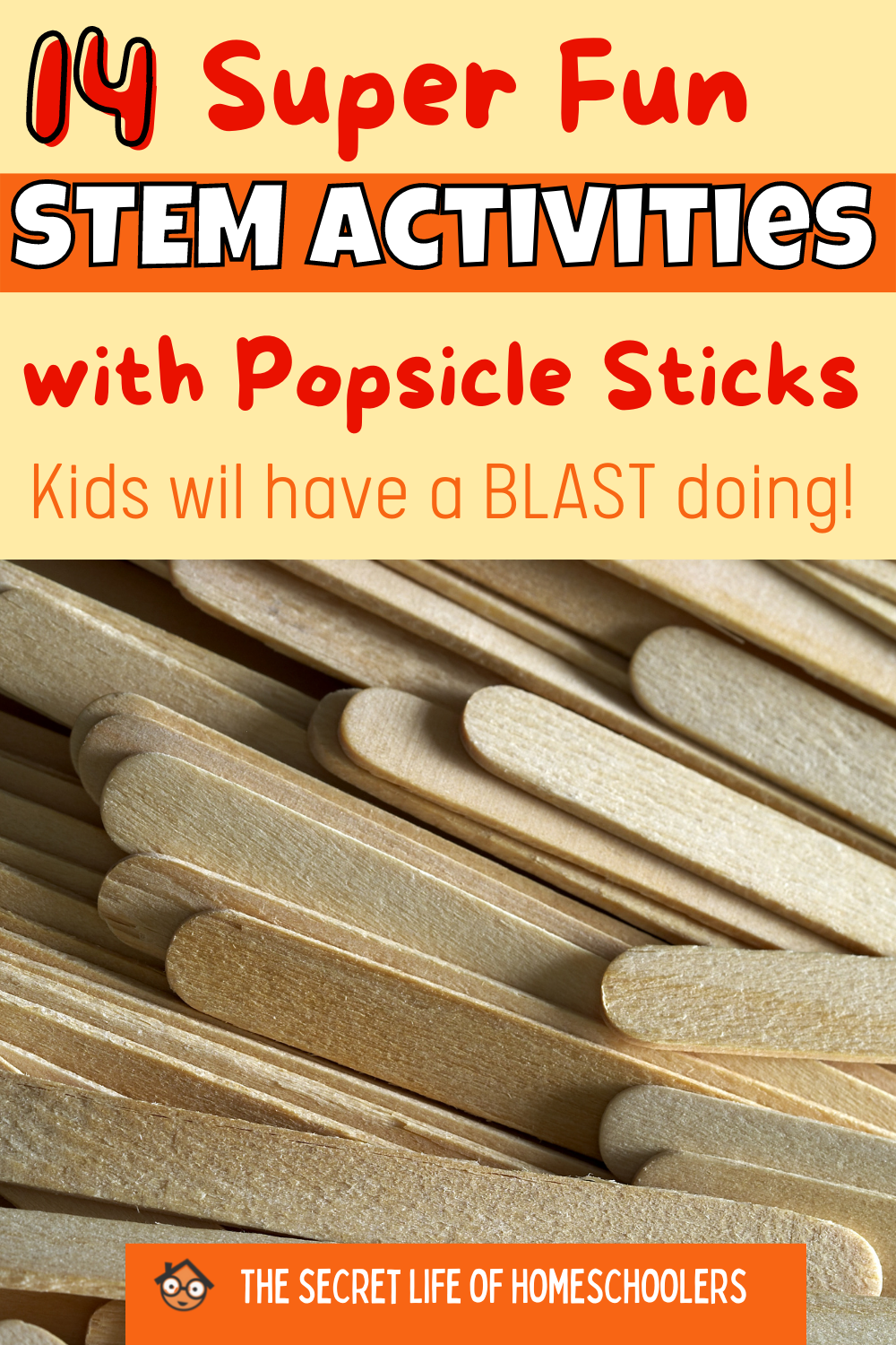 14 Fun STEM Activities with Popsicle Sticks