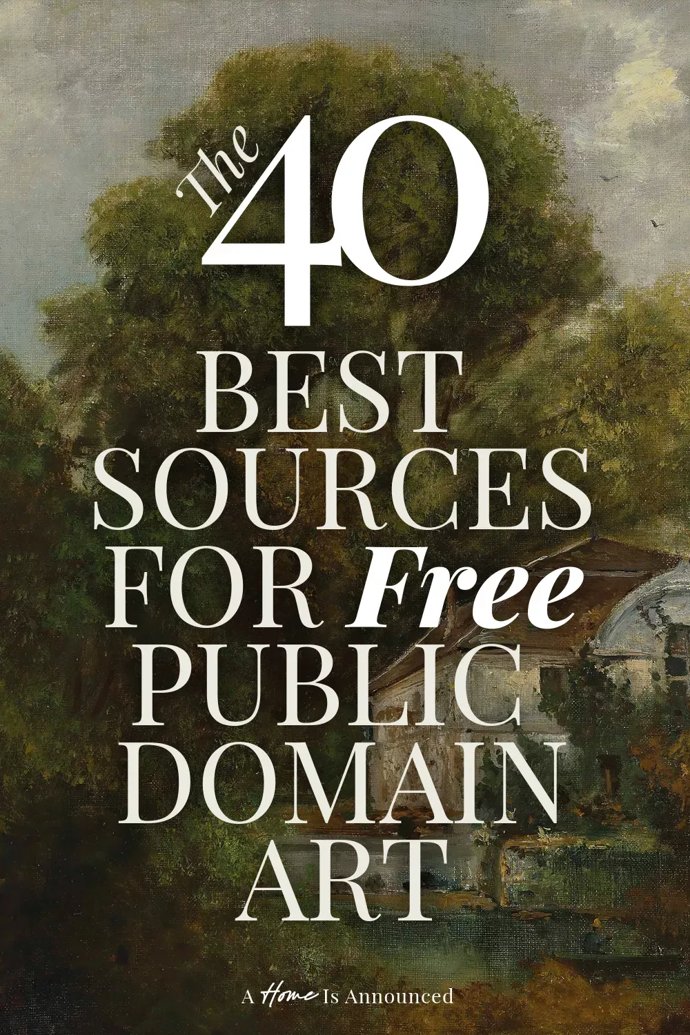 The 40 Best Public Domain Art Sites For Free Printable Wall Art
