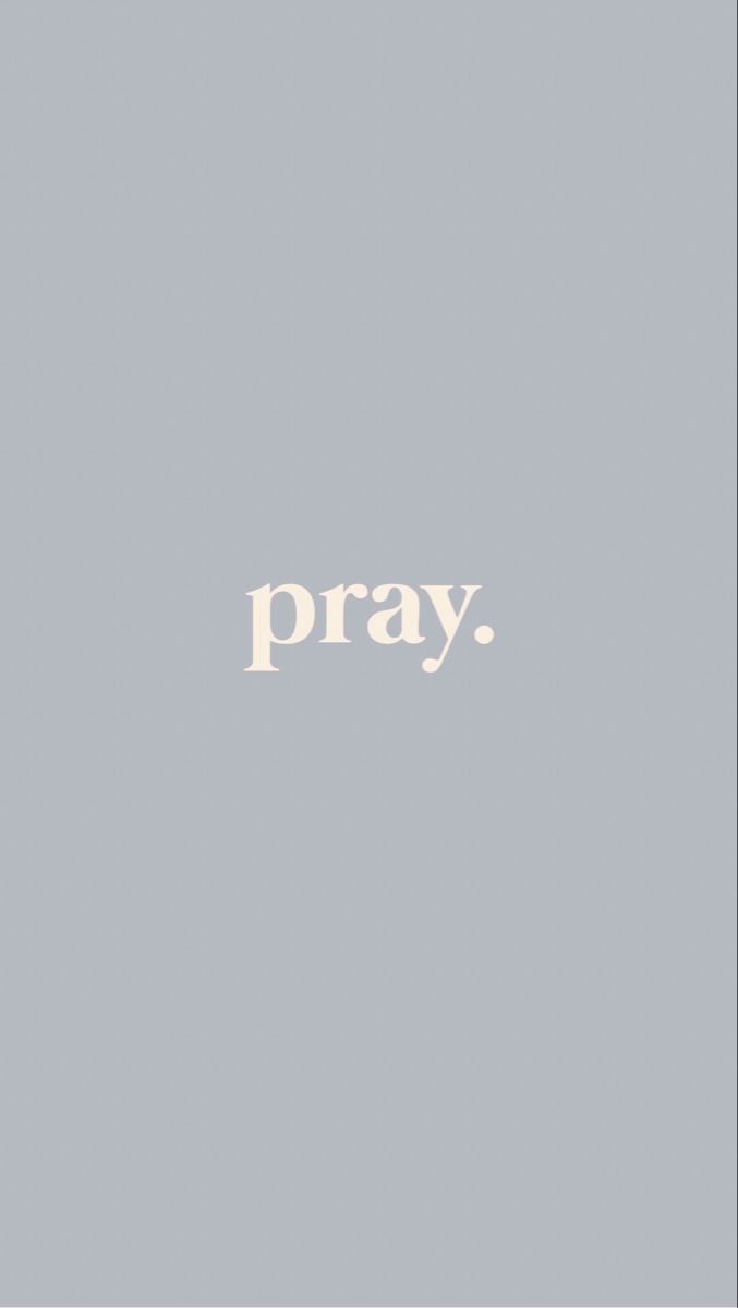 pray.