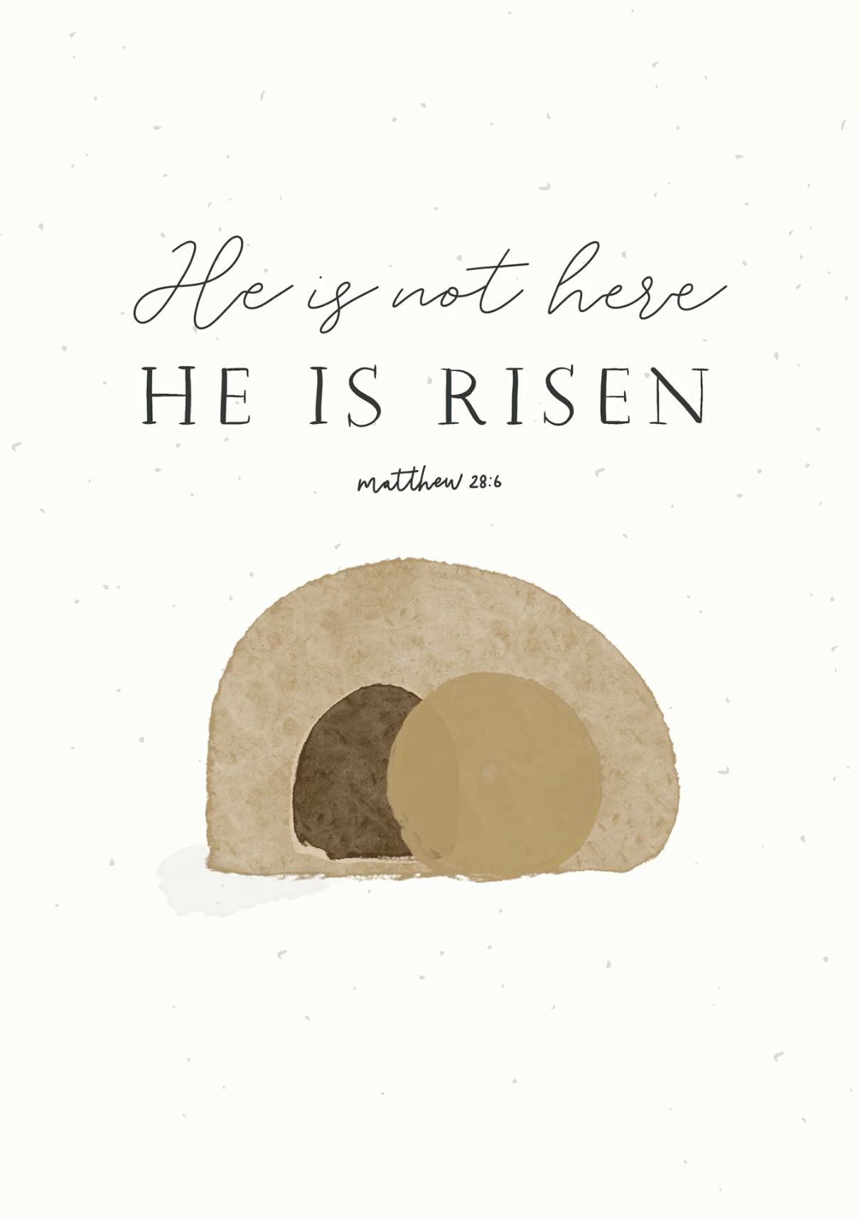 Matthew 28:6 Easter Verse