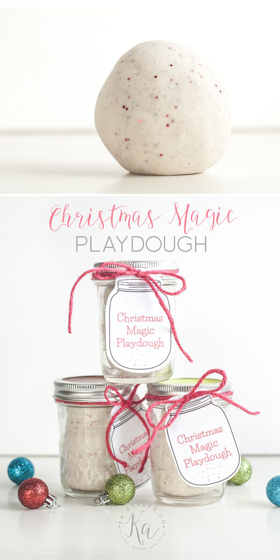 Christmas Magic Playdough Recipe