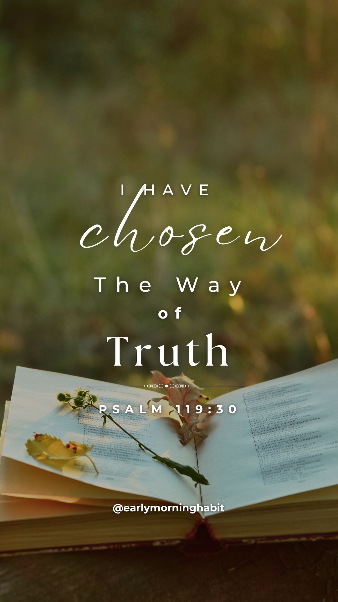 Daily Bible Verse Wallpaper