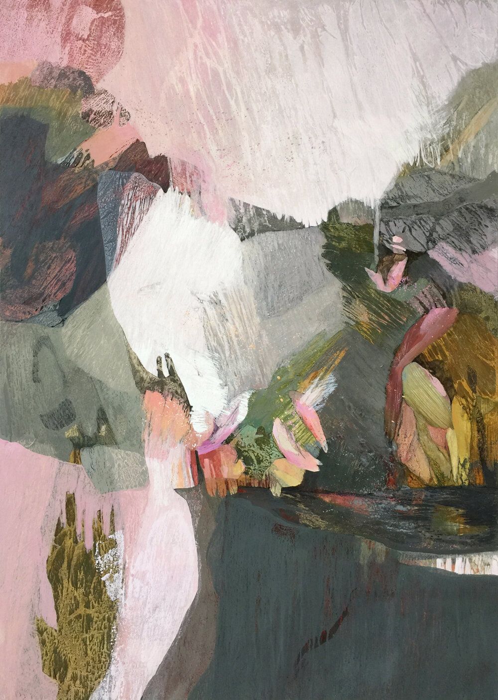 Paintings — Fanua Flora Figure Series