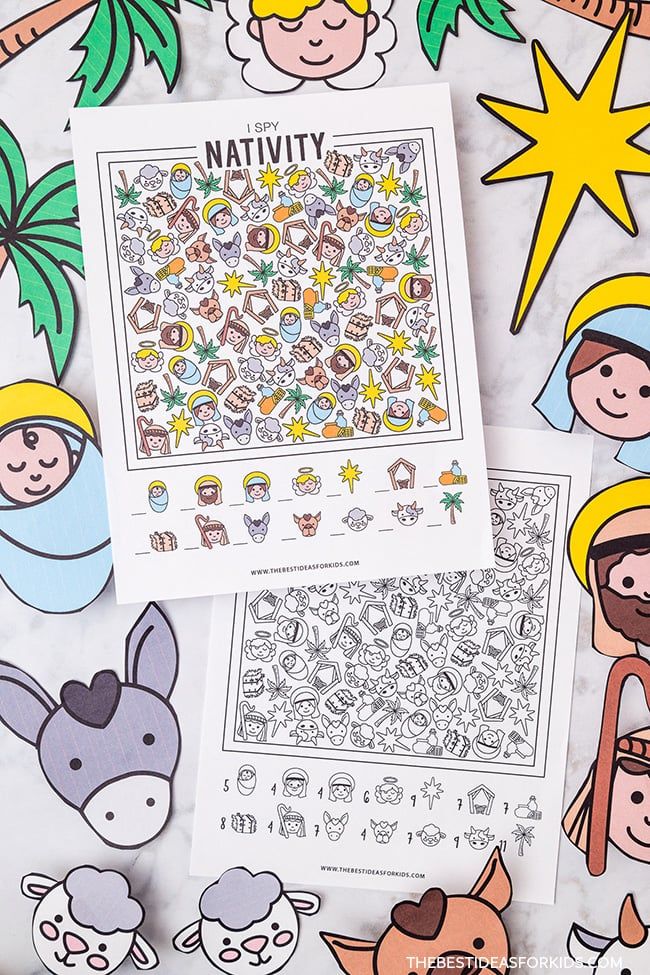 I Spy Nativity (Free Printable) – The Best Ideas for Kids