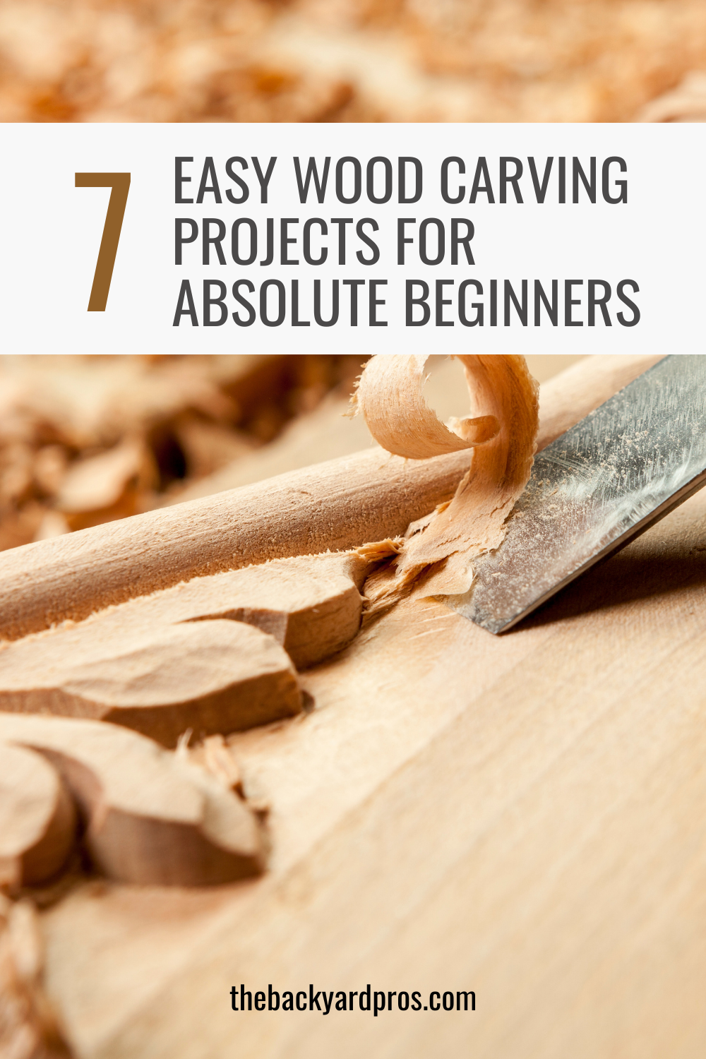 7 Easy Wood Carving Projects for Absolute Beginners