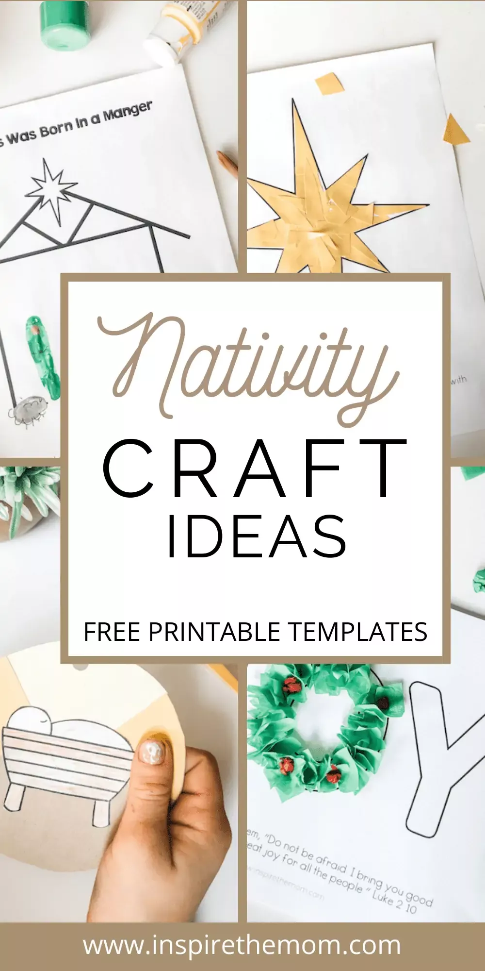 5 Nativity Craft Ideas – Free Templates