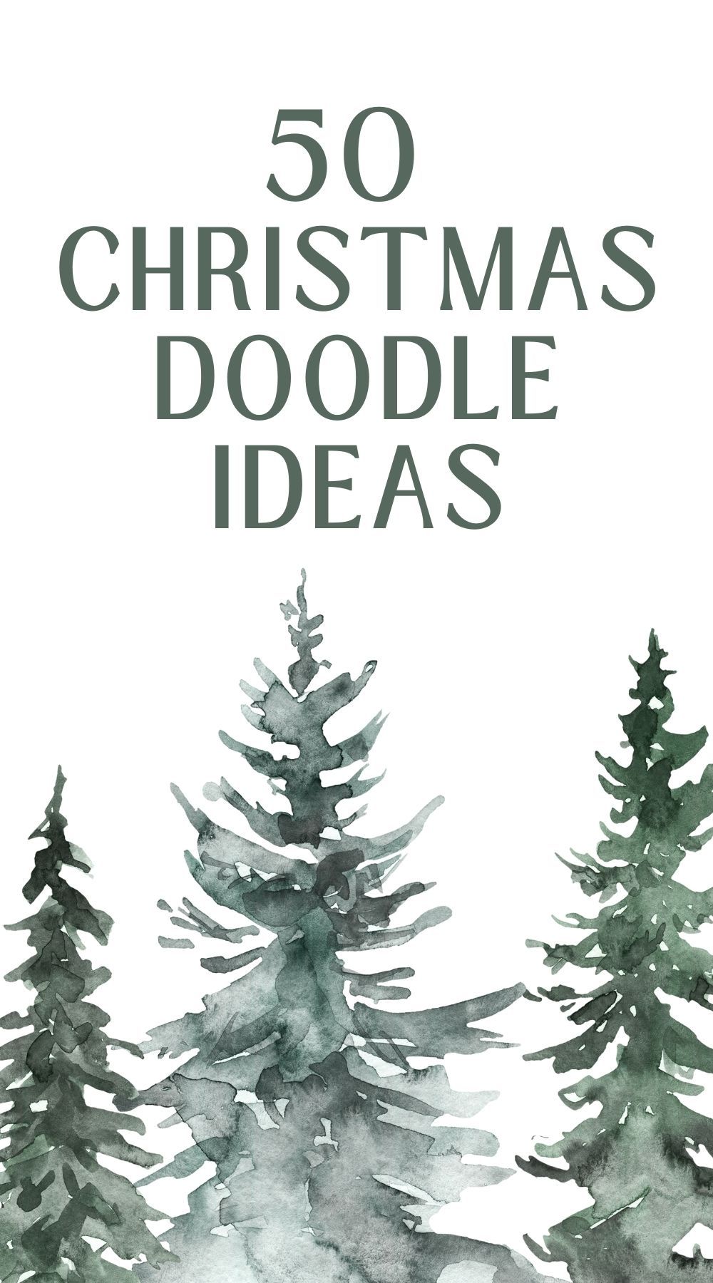 50  Christmas Doodle Ideas You Will Love – Easy
