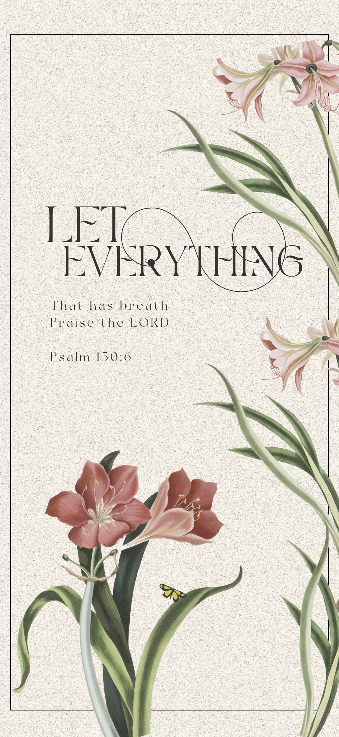 Christian Phone Wallpaper | Aesthetic Bible Verse Background | Faith-Based Download