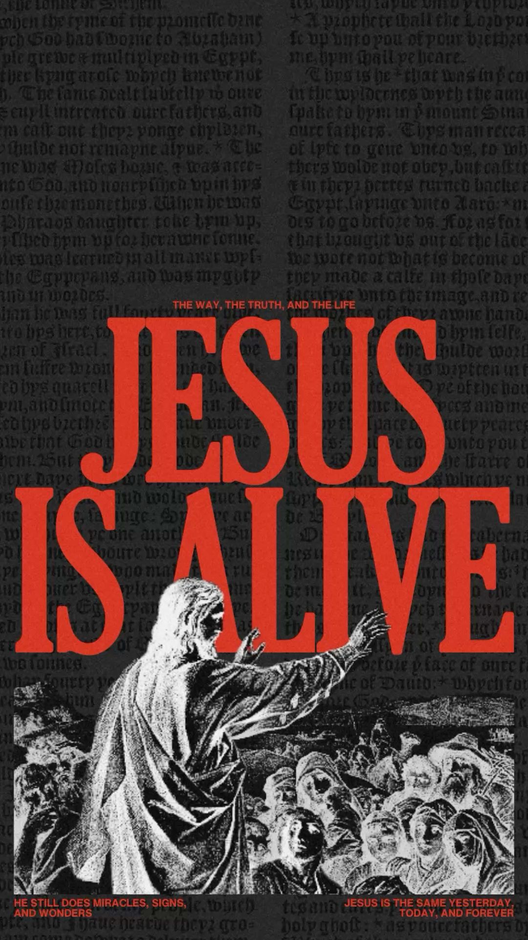 Jesus is alive wallpaper