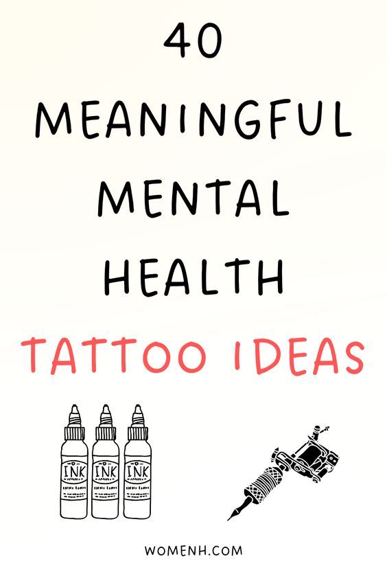 40 Meaningful Mental Health Tattoo Ideas – WomenH.com