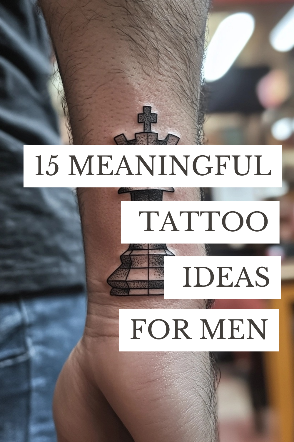 Custom-Looking Tattoo Ideas for Men With Real Meaning
