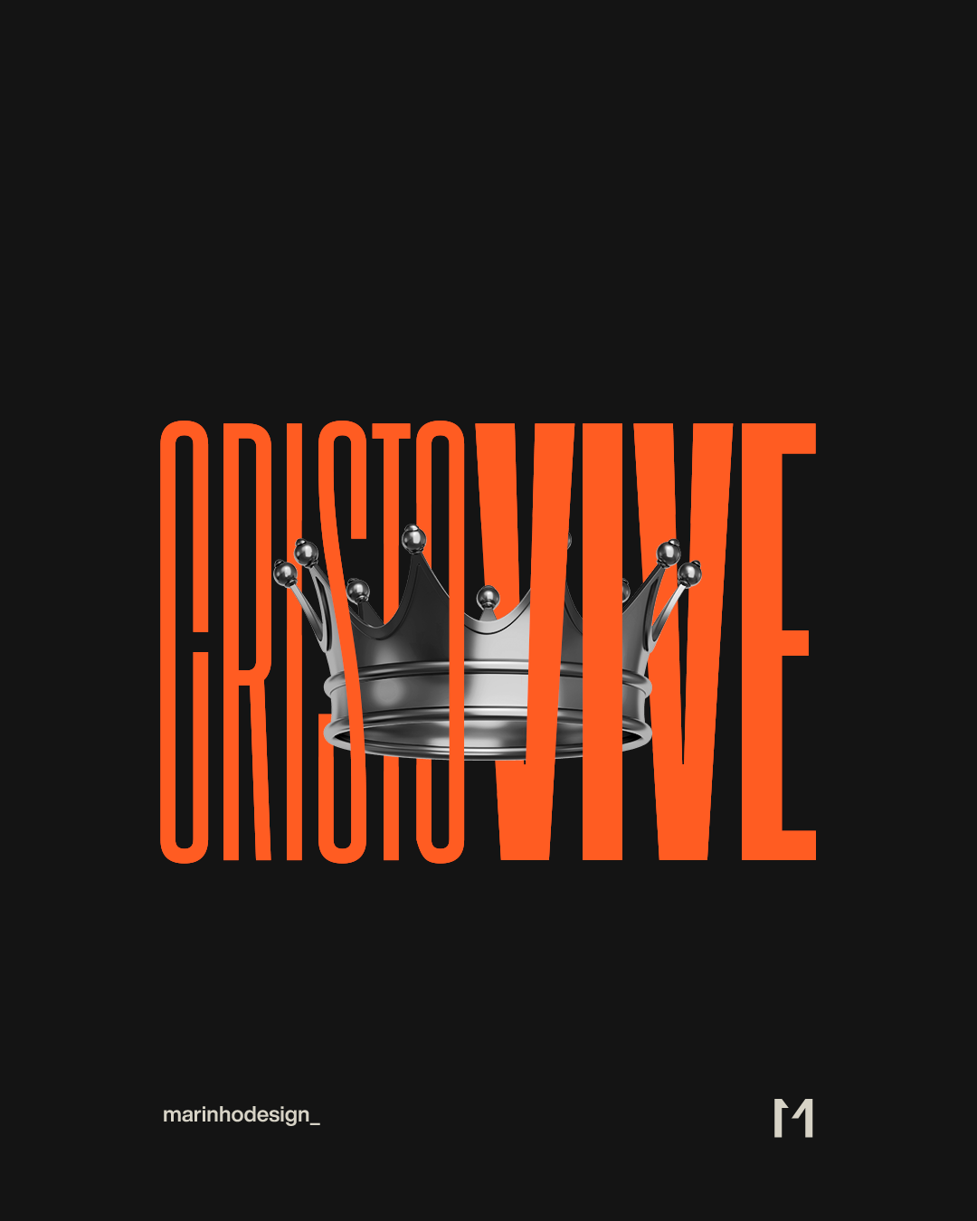 CRISTO VIVE // TBC JACUI – Marinho Design