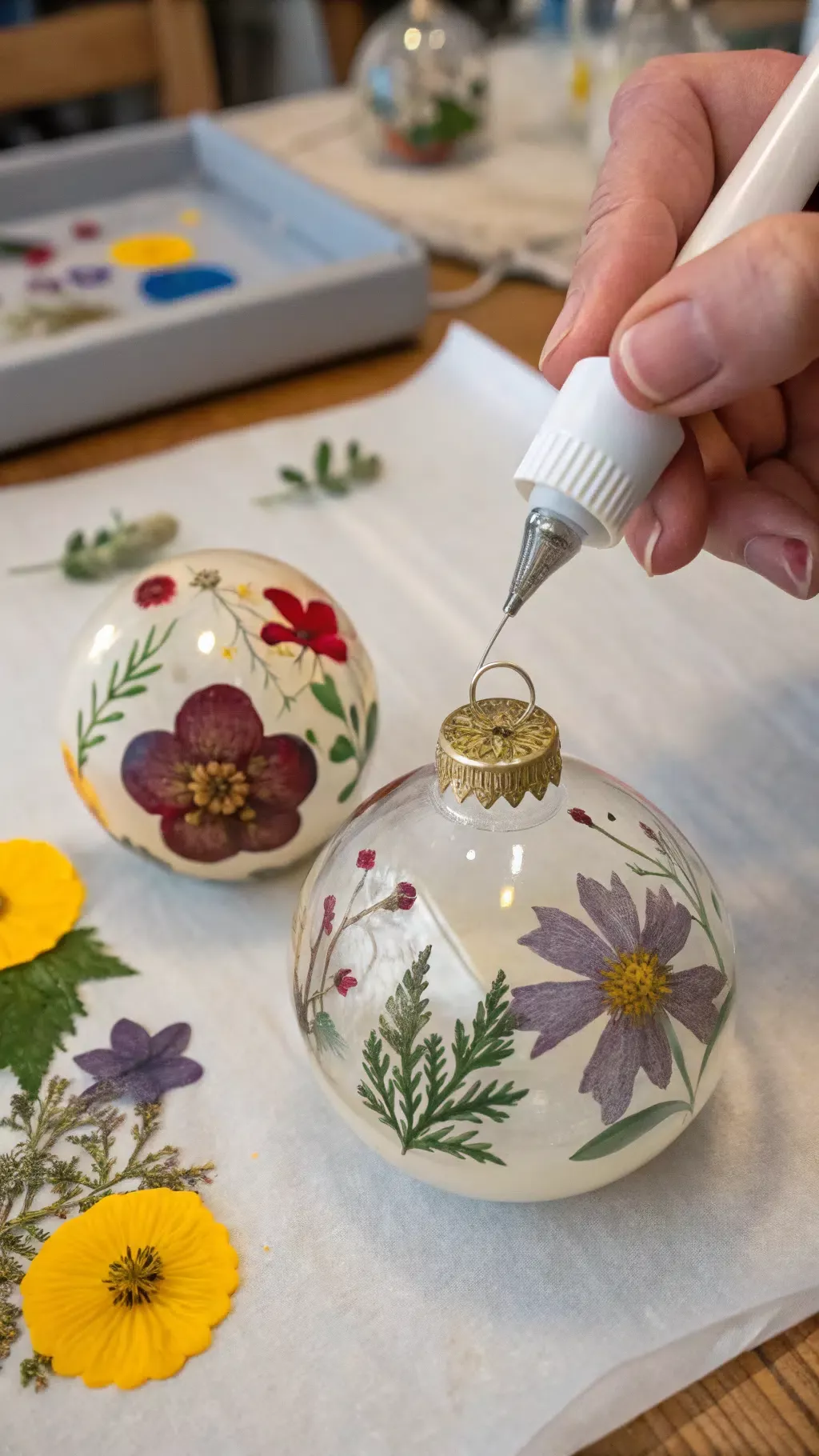 Charming Dried Flower Ornaments: Easy DIY Ideas