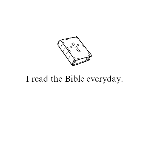 Vision Board affirmations for Bible reading