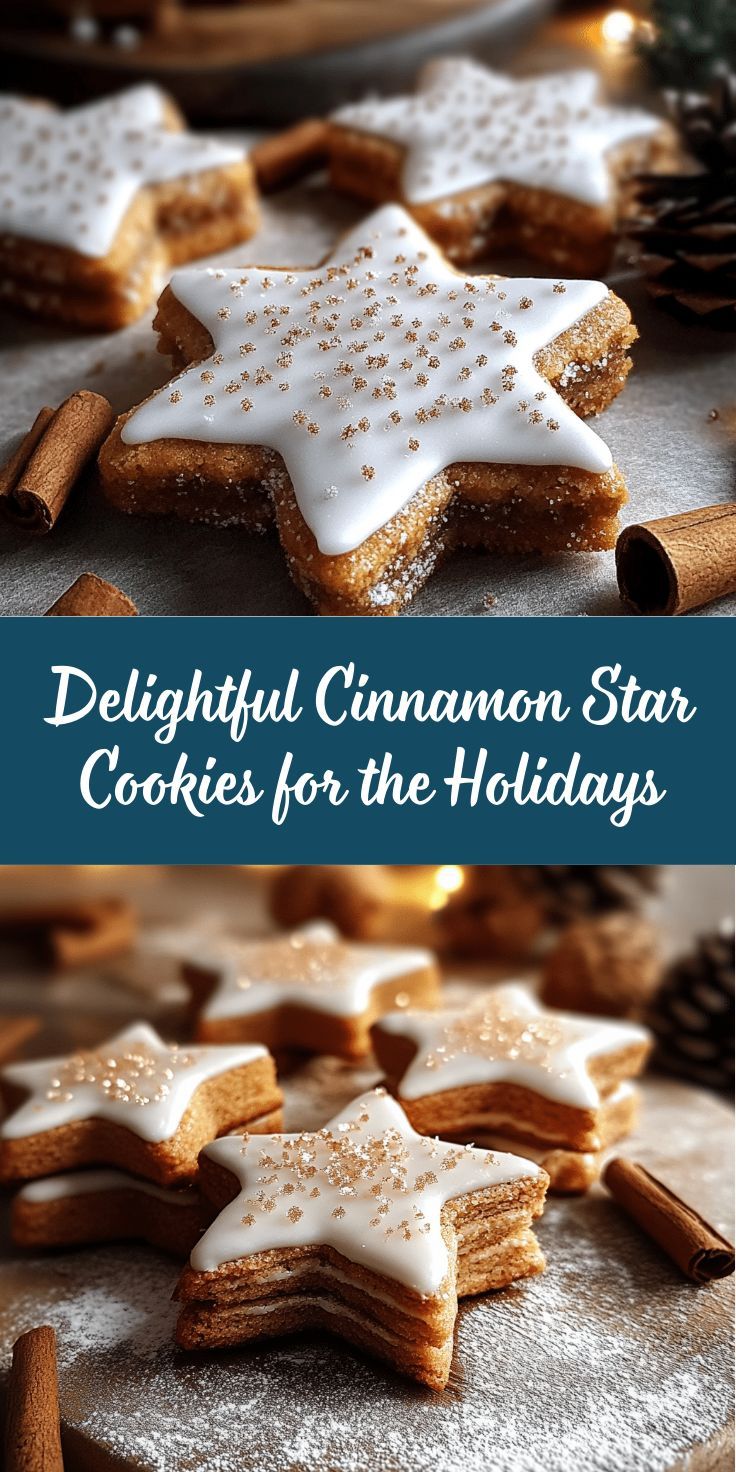 Delightful Cinnamon Star Cookies for the Holidays